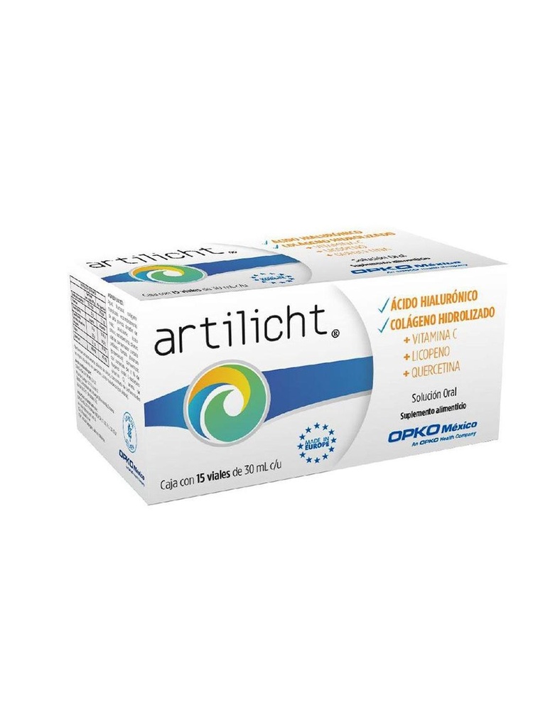 Artilicht 15 Viales Con 30 Ml Cada Uno