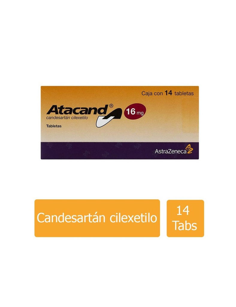 Atacand 16 Mg 14 Tabletas