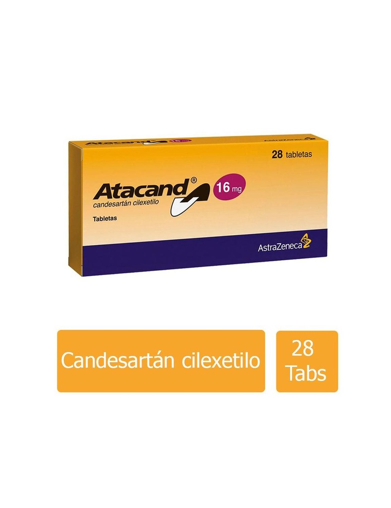 Atacand 16 Mg 28 Tabletas