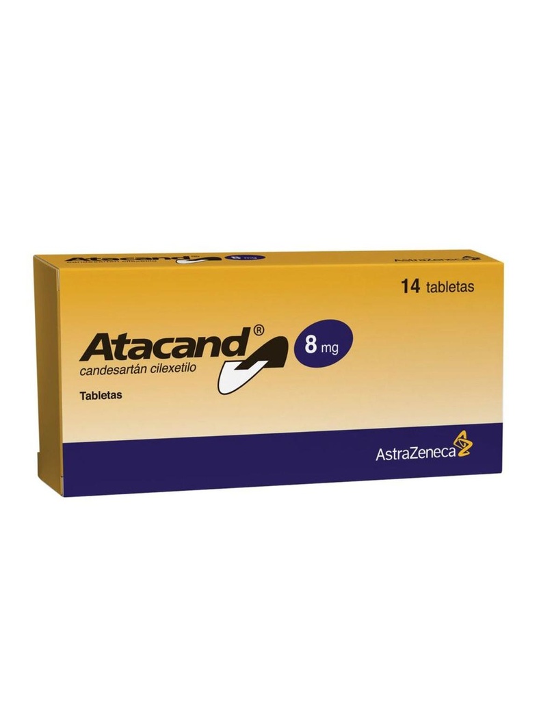 Atacand 8 Mg 14 Tabletas