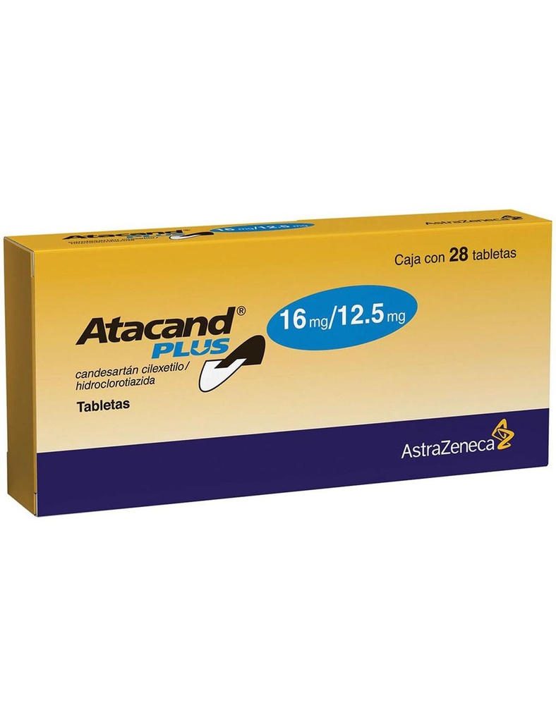 Atacand Plus 16/12.5 Mg 28 Tabletas