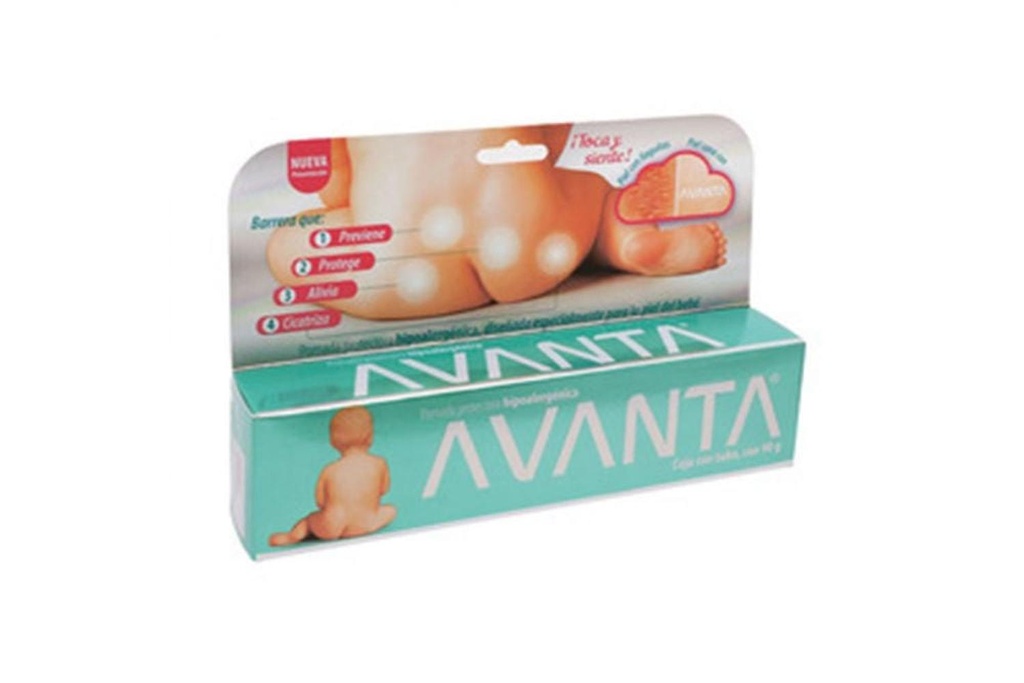 Avanta Pomada Protectora Para Rozaduras Caja Con Tubo Con 90