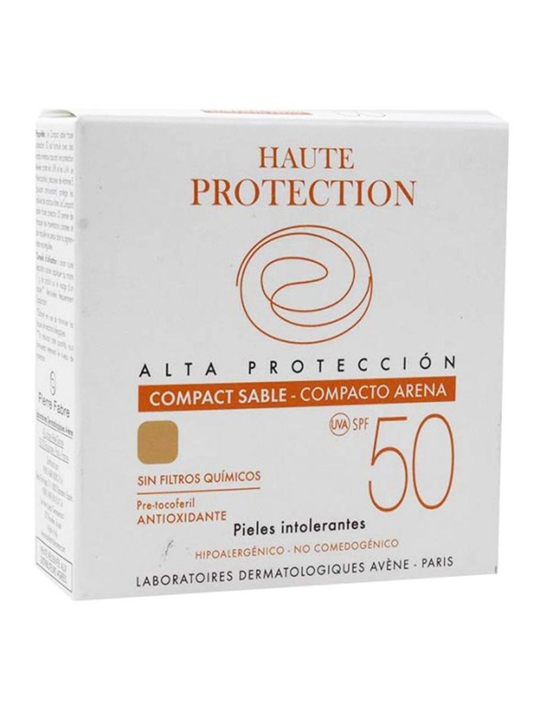 Avène Bloqueador Solar Compacto Fps50+ Arena Con 10 G