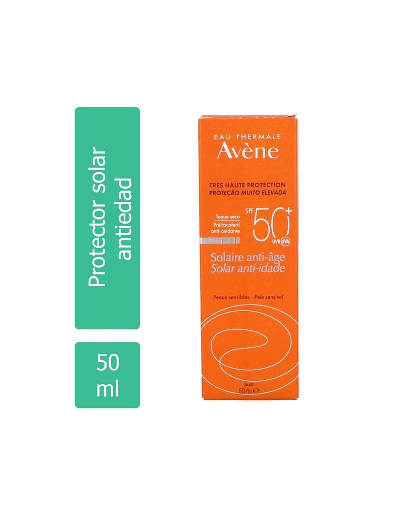 Avene Bloqueador Solar FPS 50 Antiedad 50 Ml