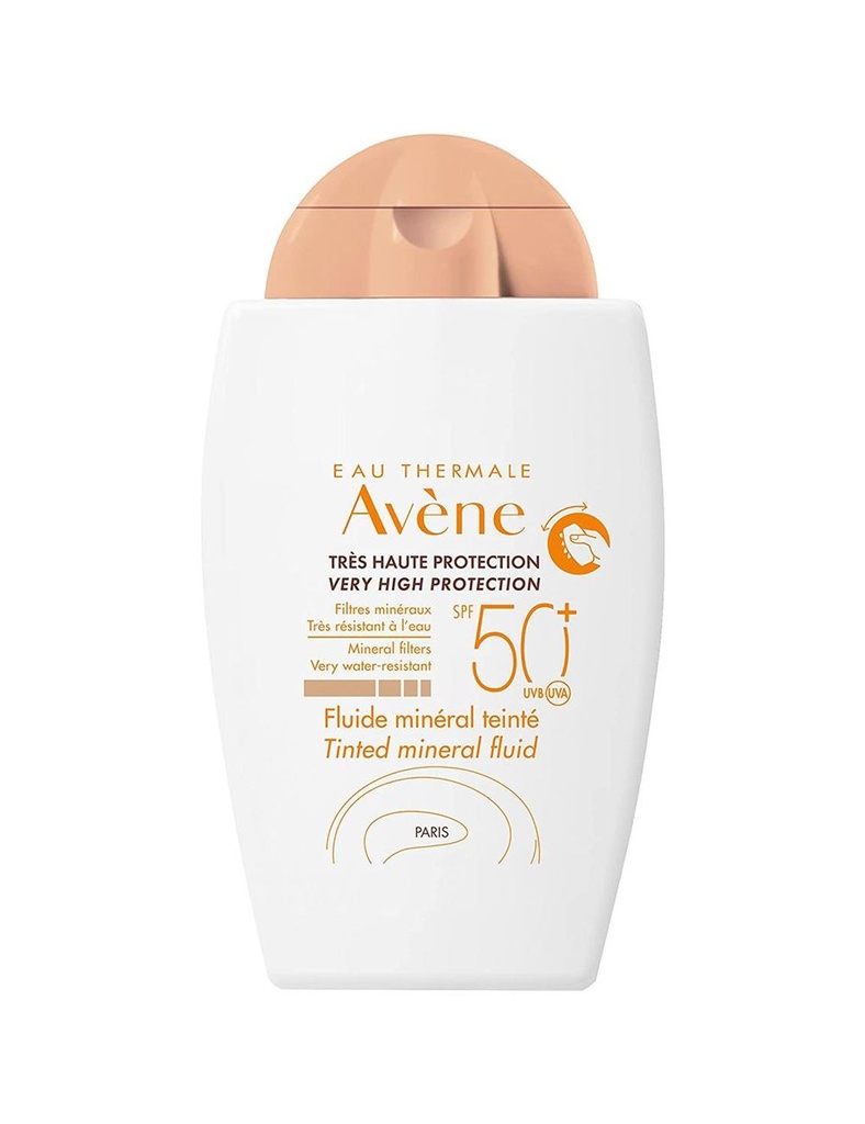 Avene Bloqueador Solar SPF50+ Fluido Mineral 40 Ml