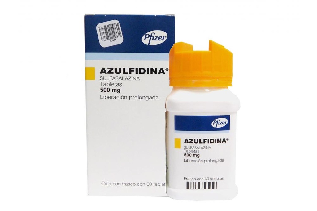 Azulfidina 500 Mg 60 Tabletas