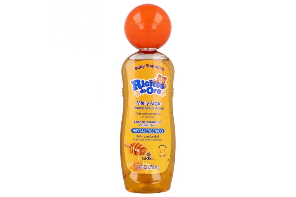 Baby Shampoo Ricitos De Oro Miel Botella Con 250Ml