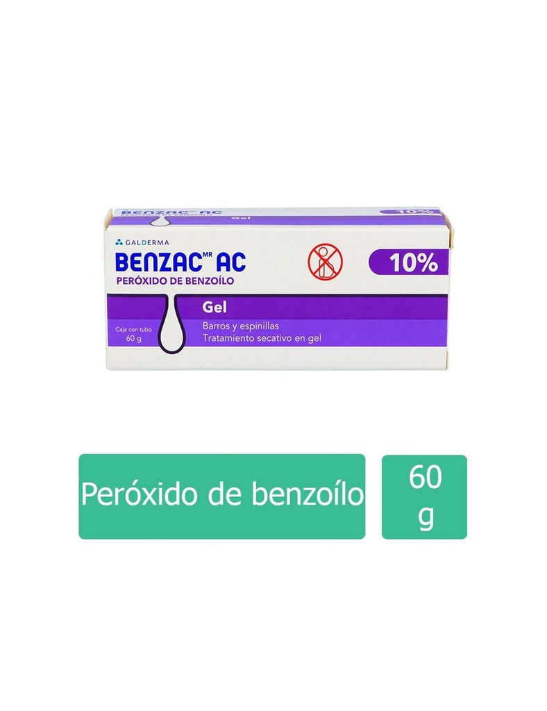 Benzac AC Gel 10% Tubo 60 G