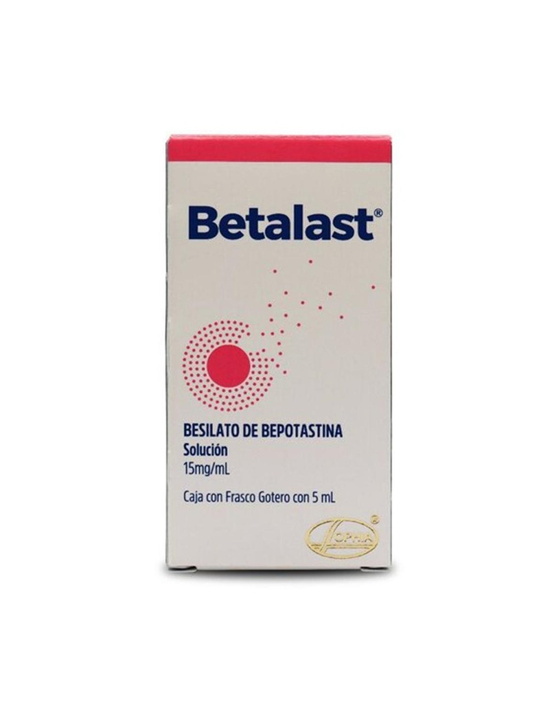 Betalast Of 15 Mg Solución Gotas 5 Ml