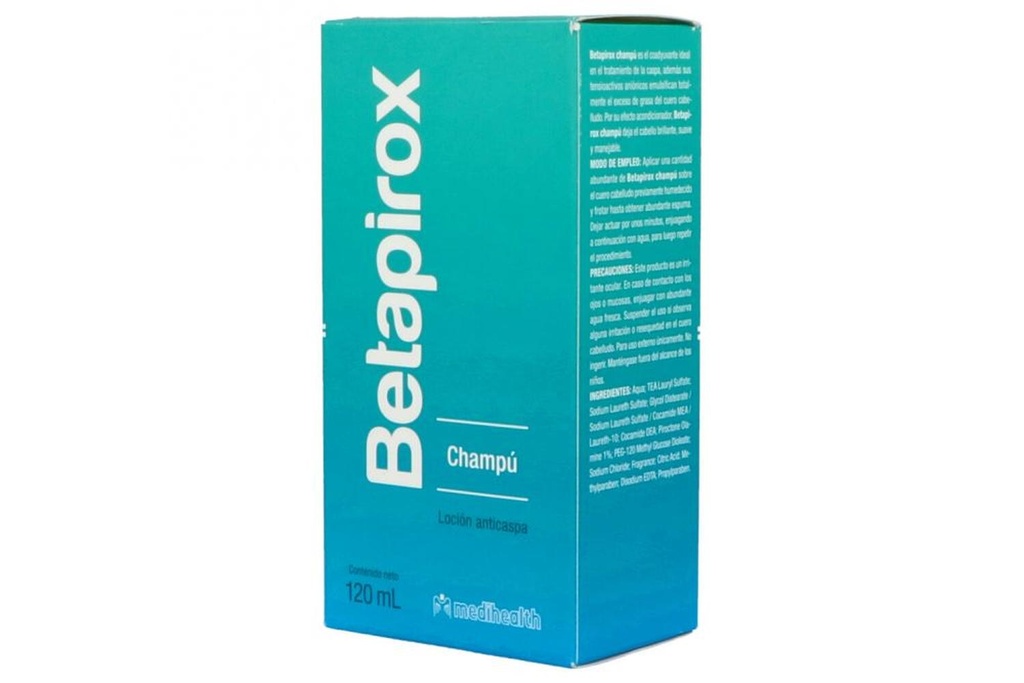 [7703281001010] Betapirox Champú Loción Anti Caspá 120 Ml
