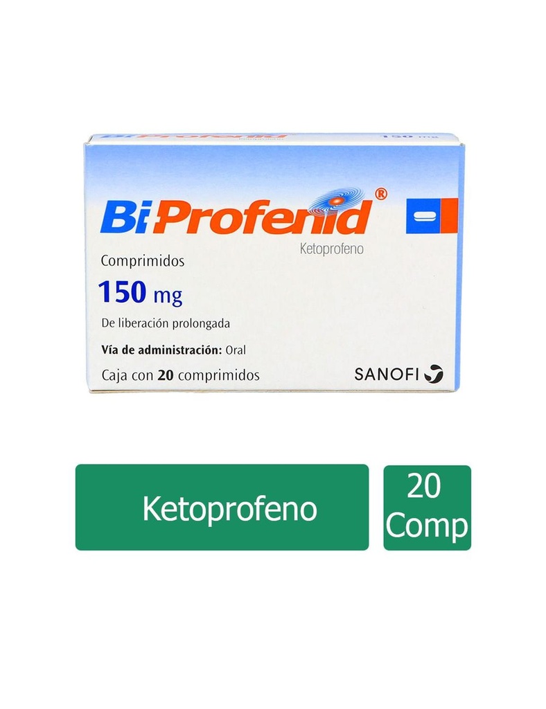 Bi Profenid 150 Mg 20 Comprimidos