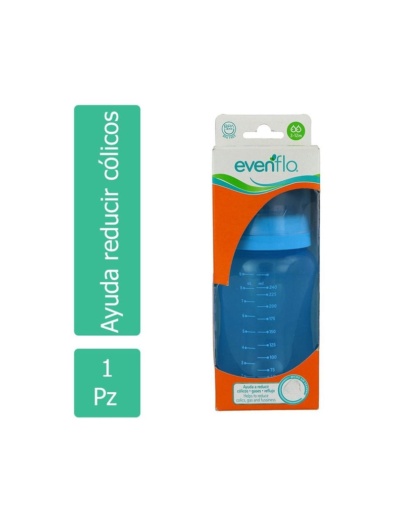 Biberón Evenflo Cuello Ancho 9 Onzas