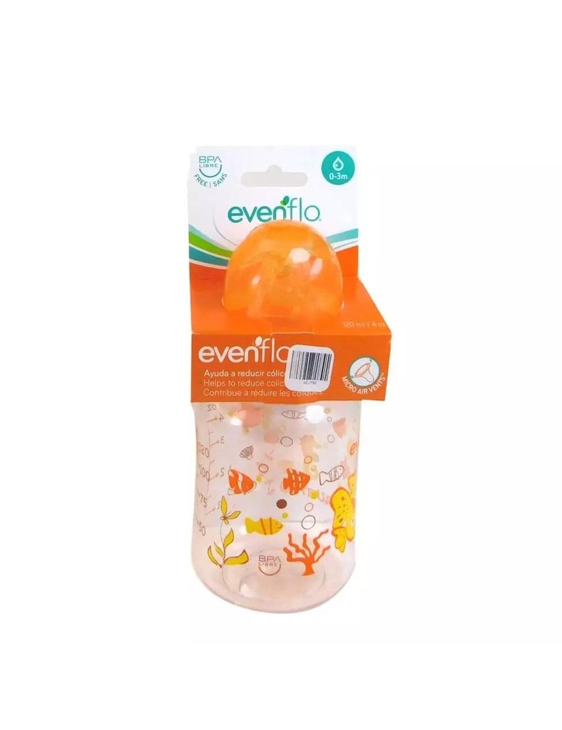 [7501027514097] Biberón Evenflo Acuario 4 Oz