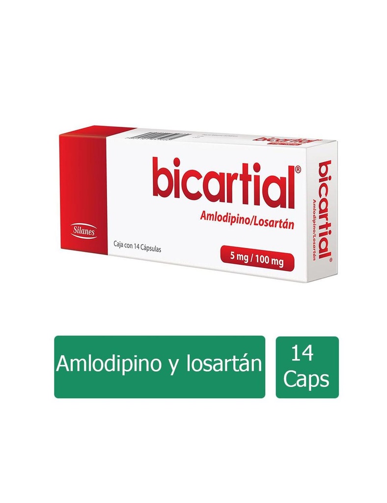 Bicartial 5/100 Mg 14 Cápsulas