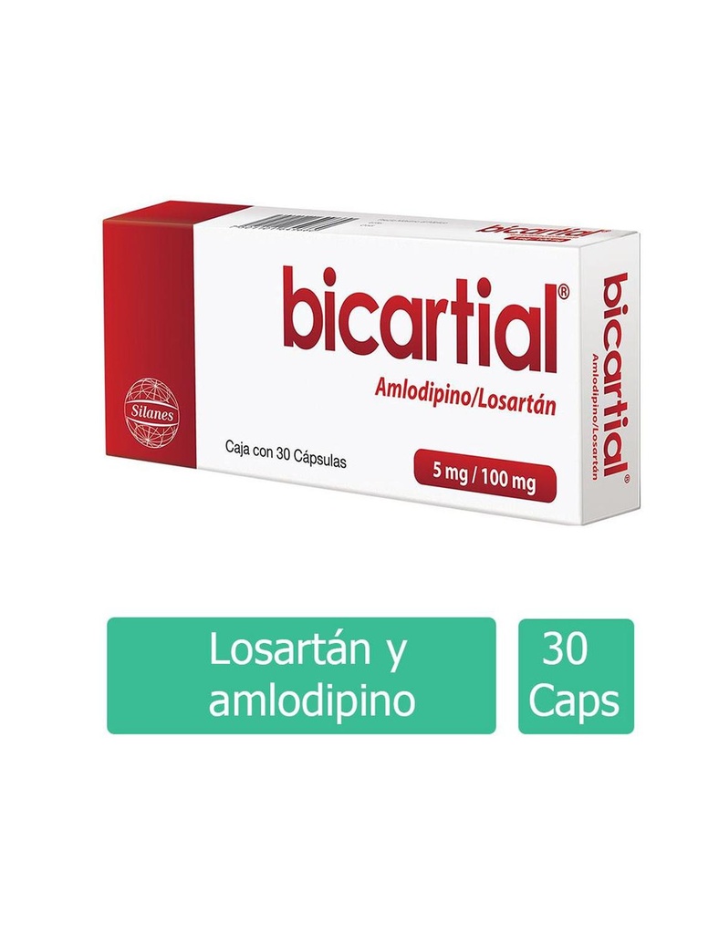 Bicartial 5/100 Mg 30 Cápsulas