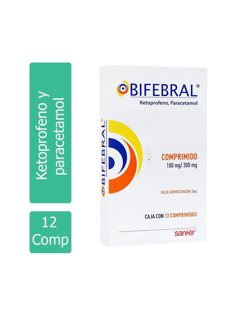 Bifebral 400 Mg 12 Comprimidos