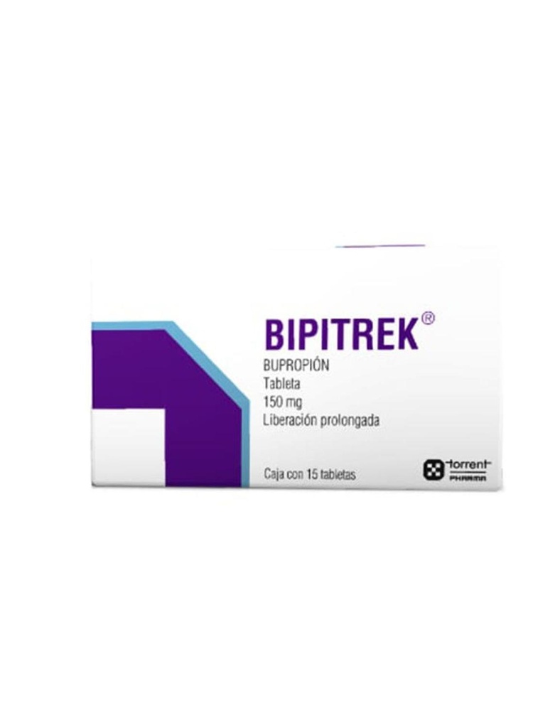 Bipitrek Liberación Prolongada 150 Mg 15 Tabletas