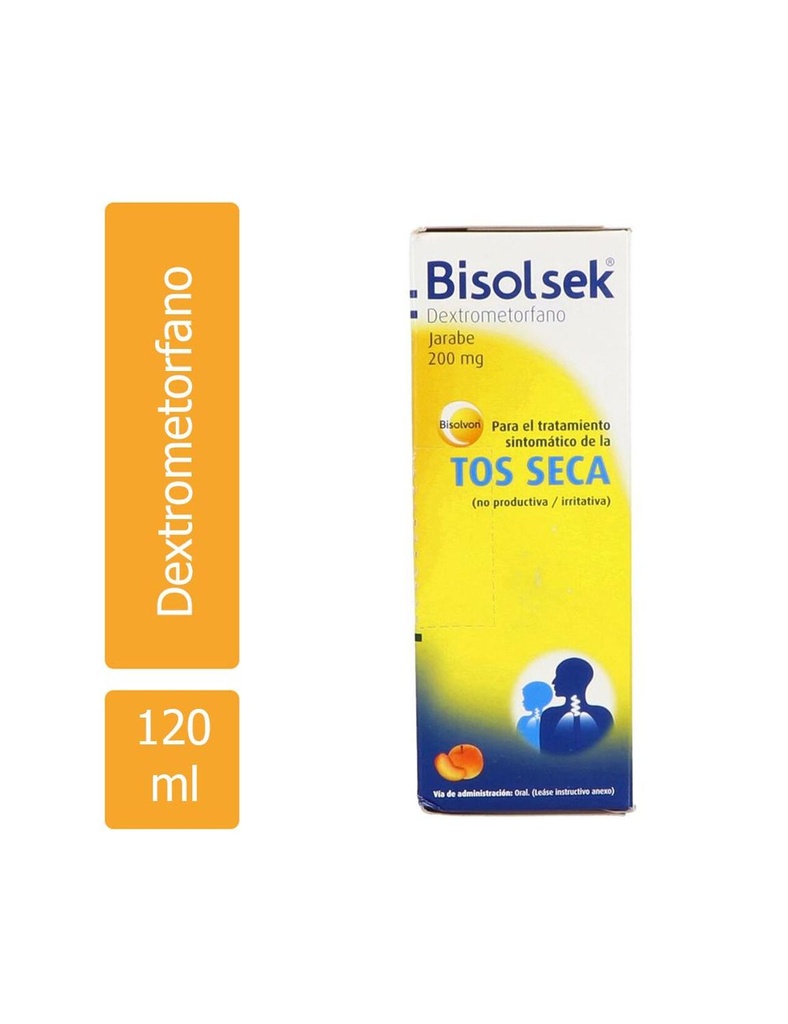 Bisolvon Bisolsek 200 Mg Jarabe 120 Ml
