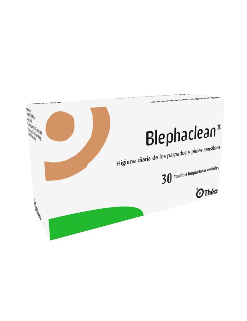 Blephaclean Toallas Limpiadoras Estériles 30 Piezas