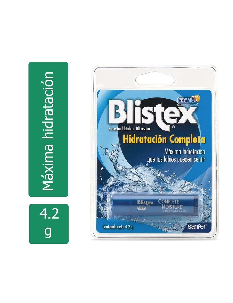 Lápiz Labial Blistex Hidratación Completa 4.25 G