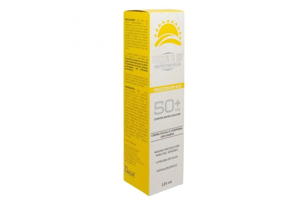 Bloqueador Fotosun Uv 100 FPS 50+ 125 Ml
