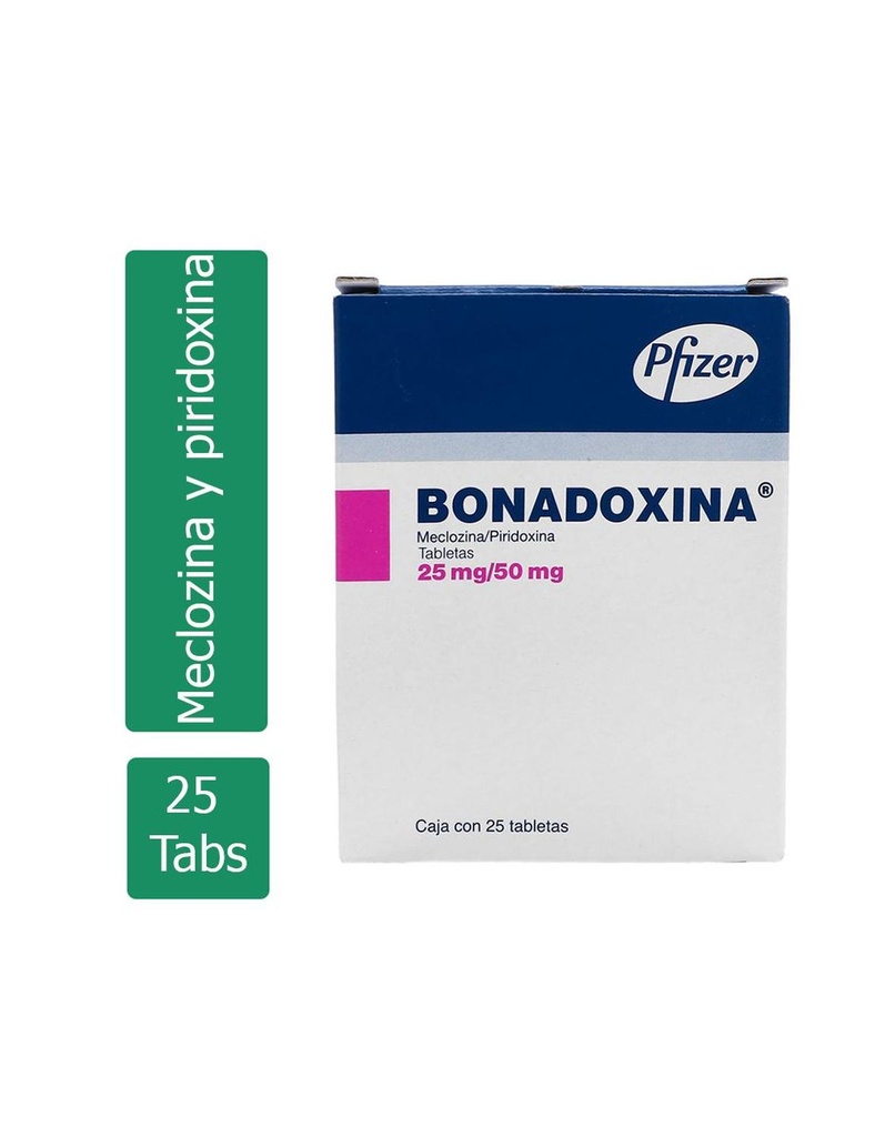 Bonadoxina 25 Mg  25 Tabletas