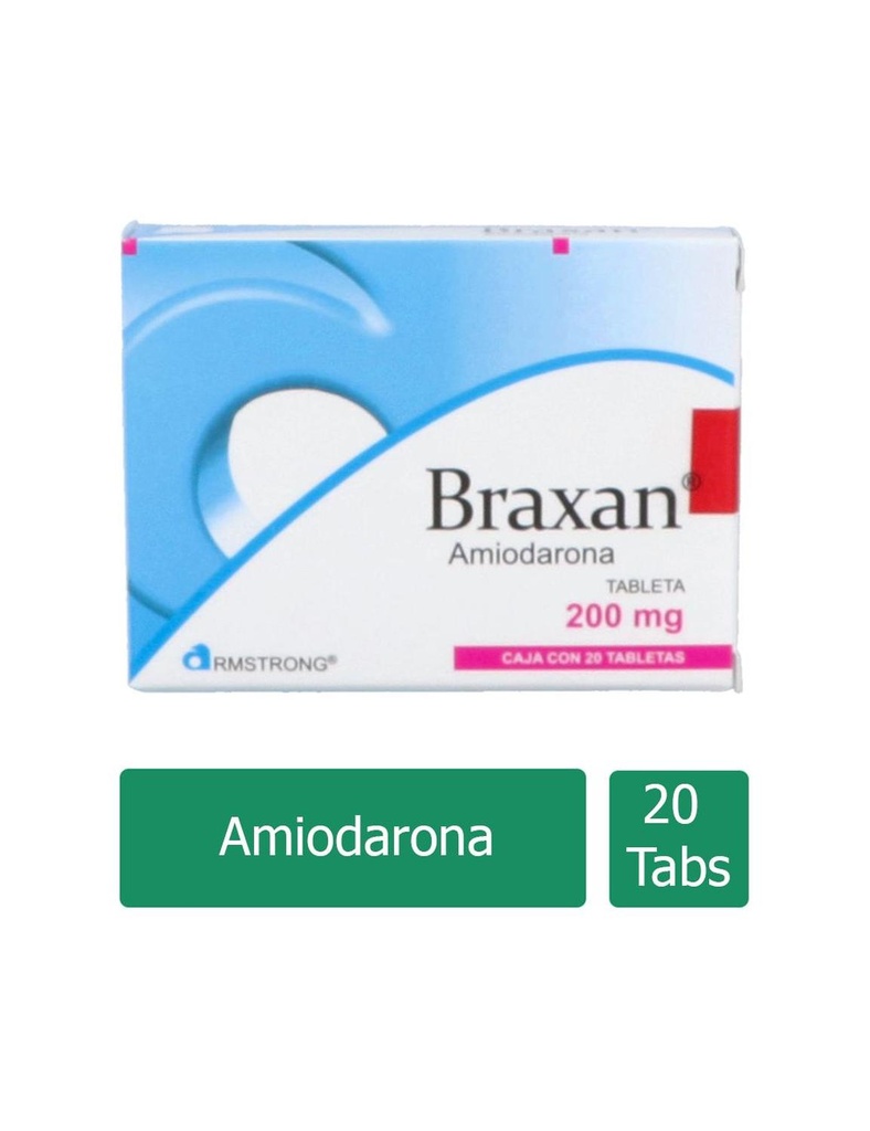 Braxan 200 Mg 20 Comprimidos