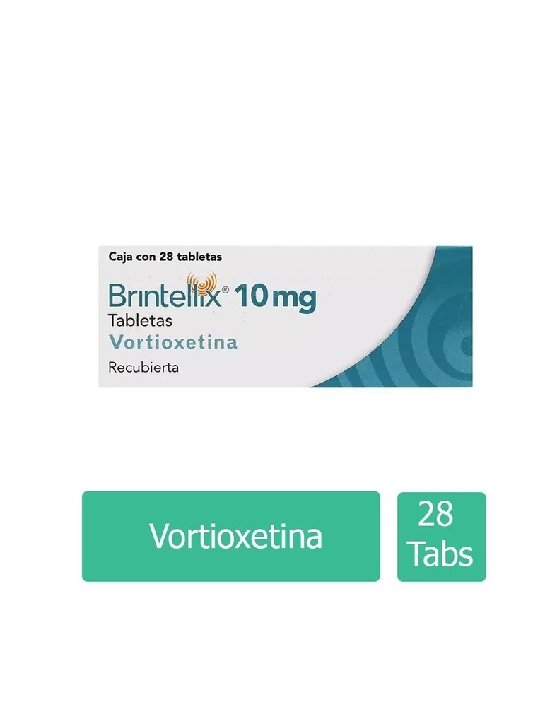 Brintellix 10 Mg 28 Tabletas