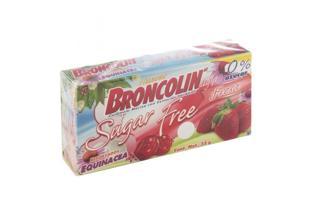 Broncolin Sugar Free Fresa 35 G