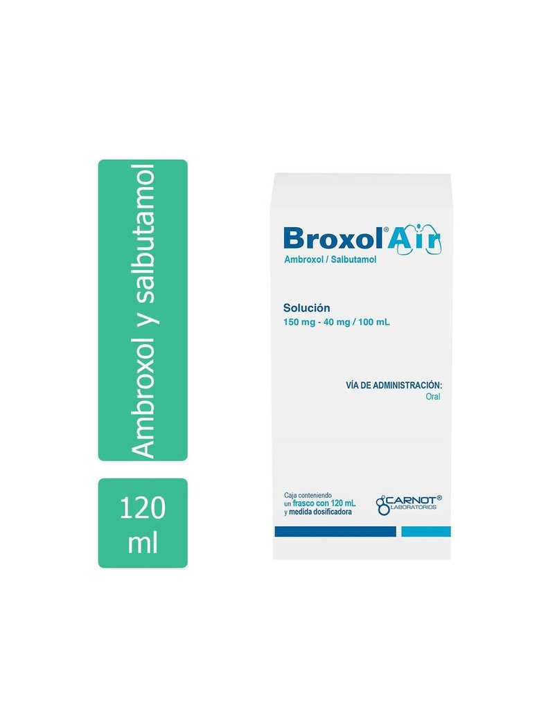 Broxol Air 150/40 Mg Solución Frasco 120 Ml
