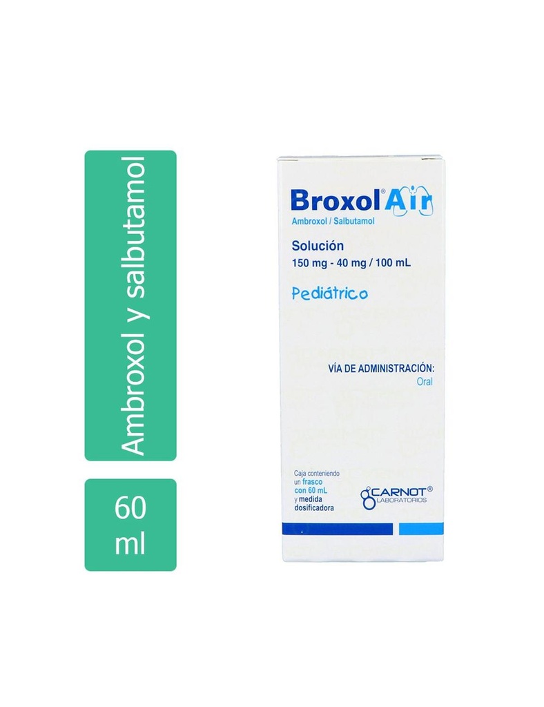 Broxol Air 150/40 Mg Solución Frasco 60 Ml