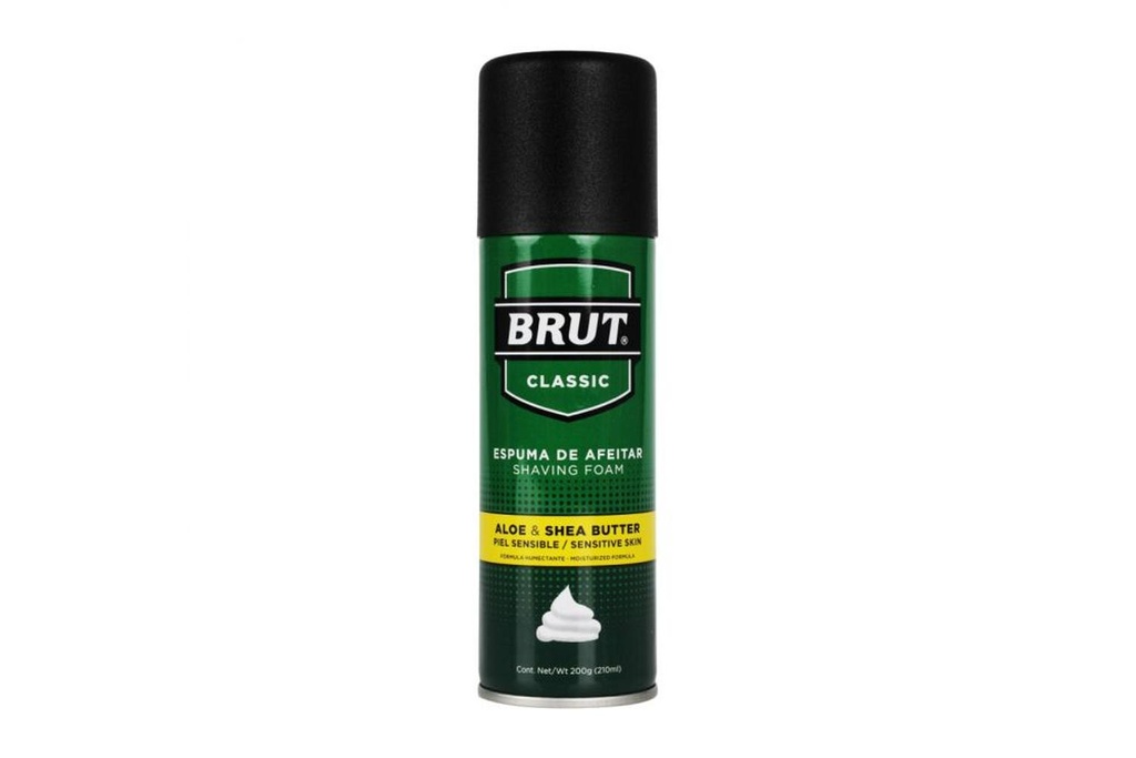 Espuma Brut Classic Shaving Piel Sensible 210 Ml