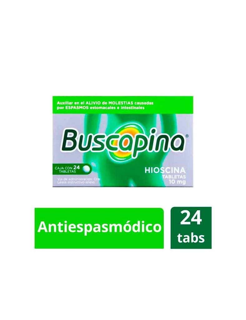 [7501165011649] Buscapina 10 Mg 24 Grageas