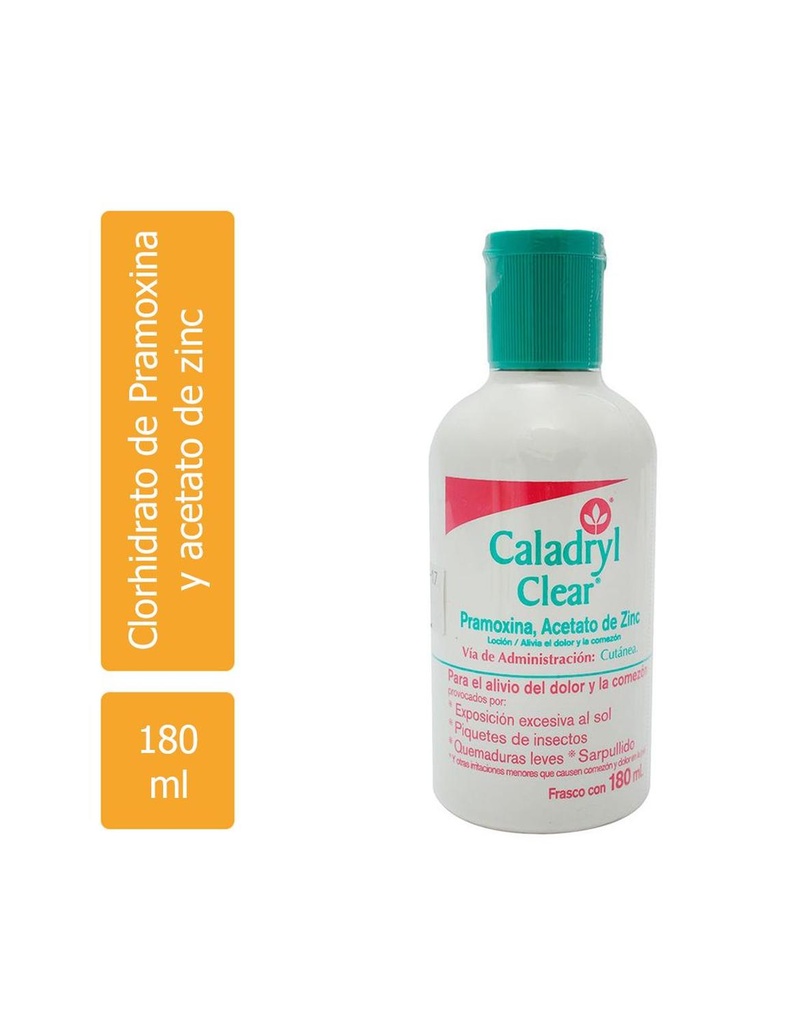 Caladryl Clear Loción 180 Ml