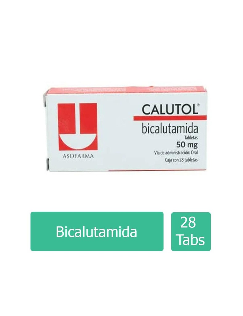 Calutol 50 Mg 28 Tabletas