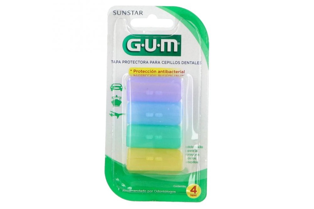Capuchones Gum Para Cepillo Dental 4 Piezas