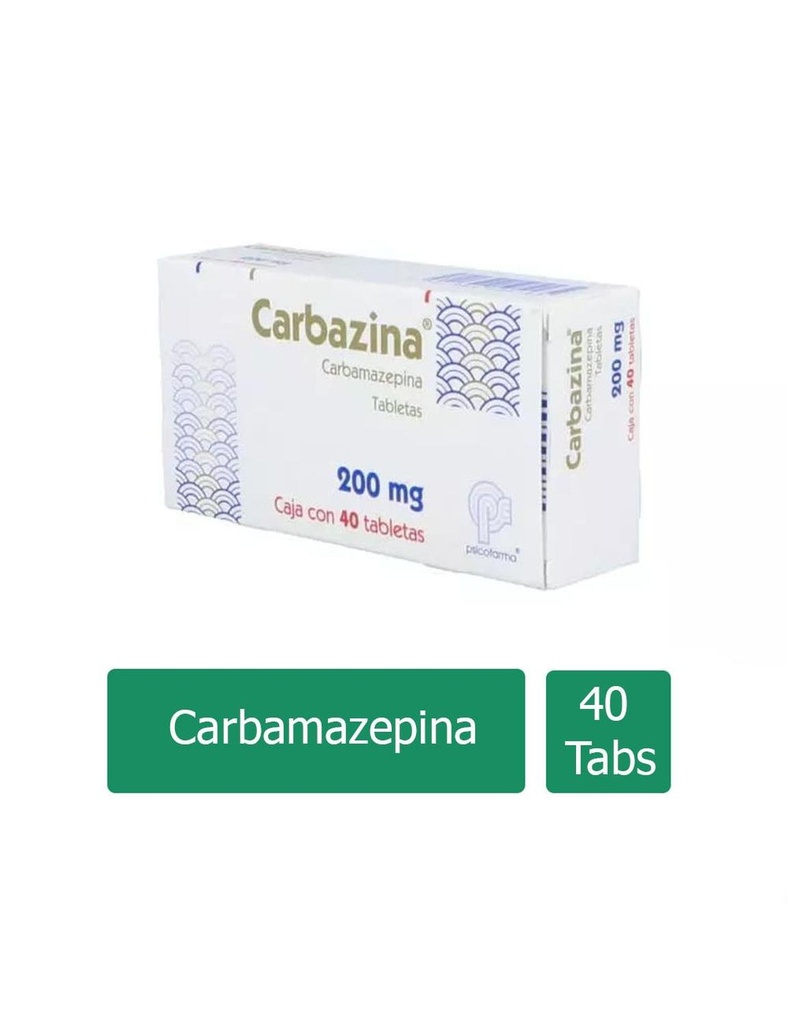 Carbazina 200 Mg 40 Tabletas