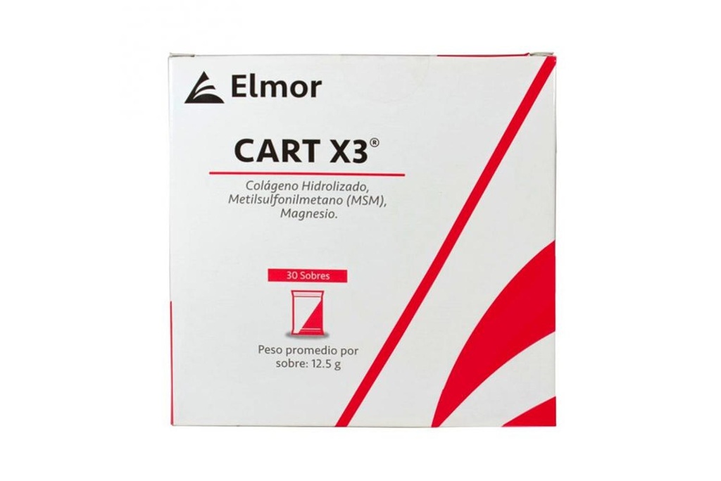 Cart X3 Suplemento Alimenticio 30 Sobres 