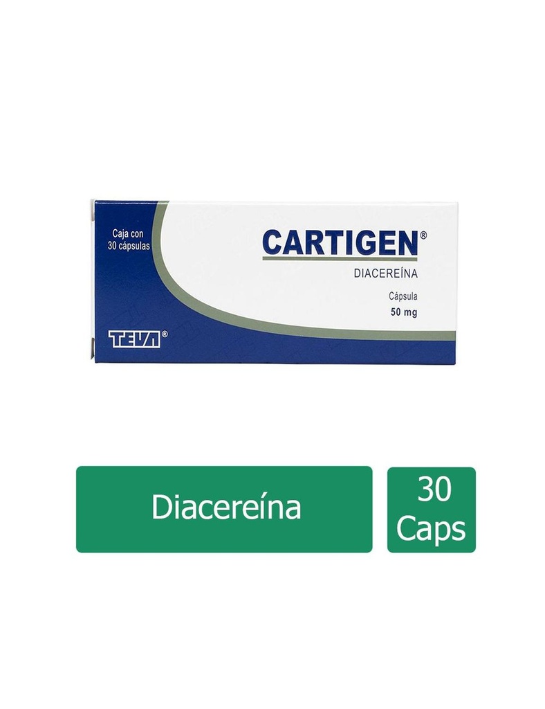 Cartigen 50 Mg 30 Cápsulas 