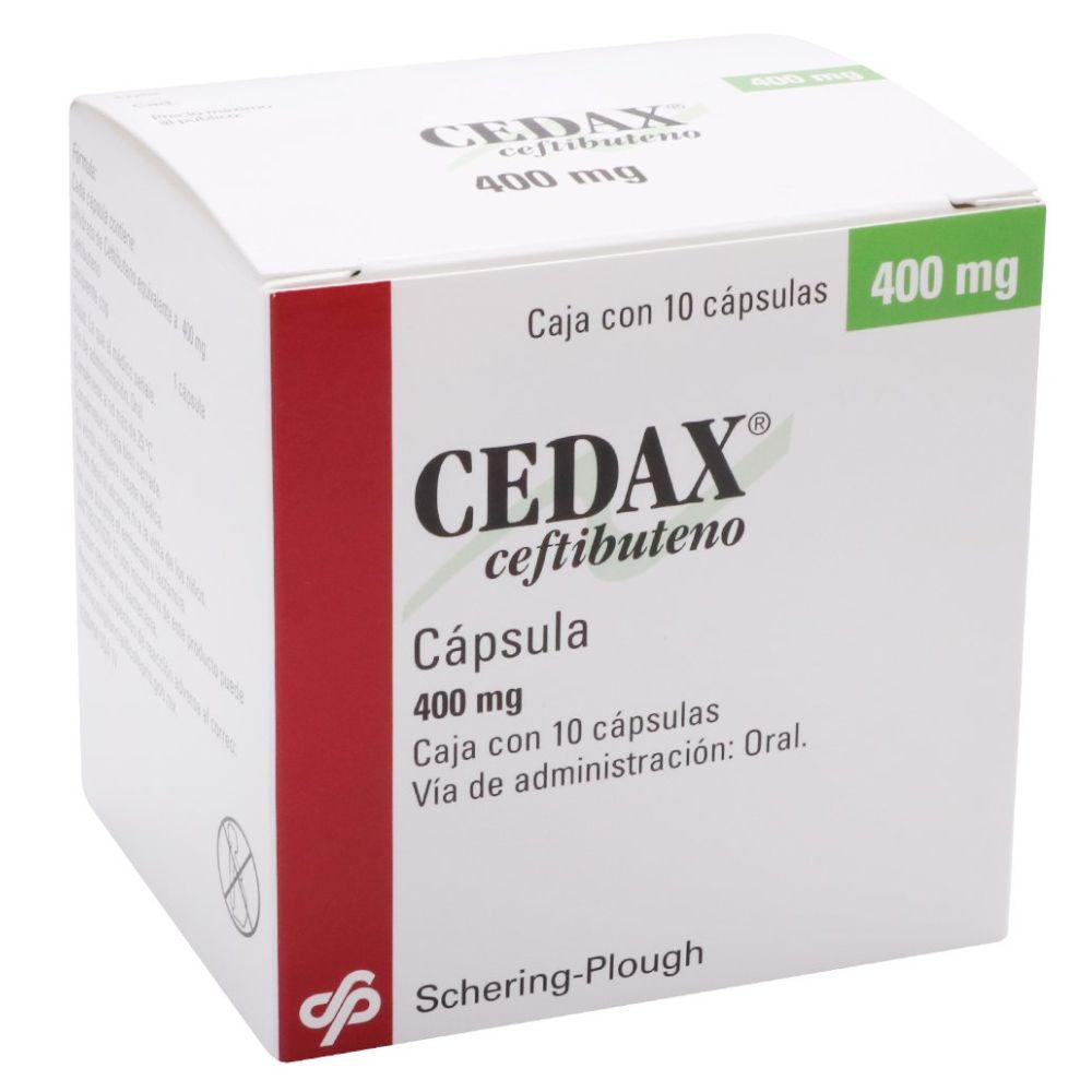 Cedax 400 Mg 10 Cápsulas 