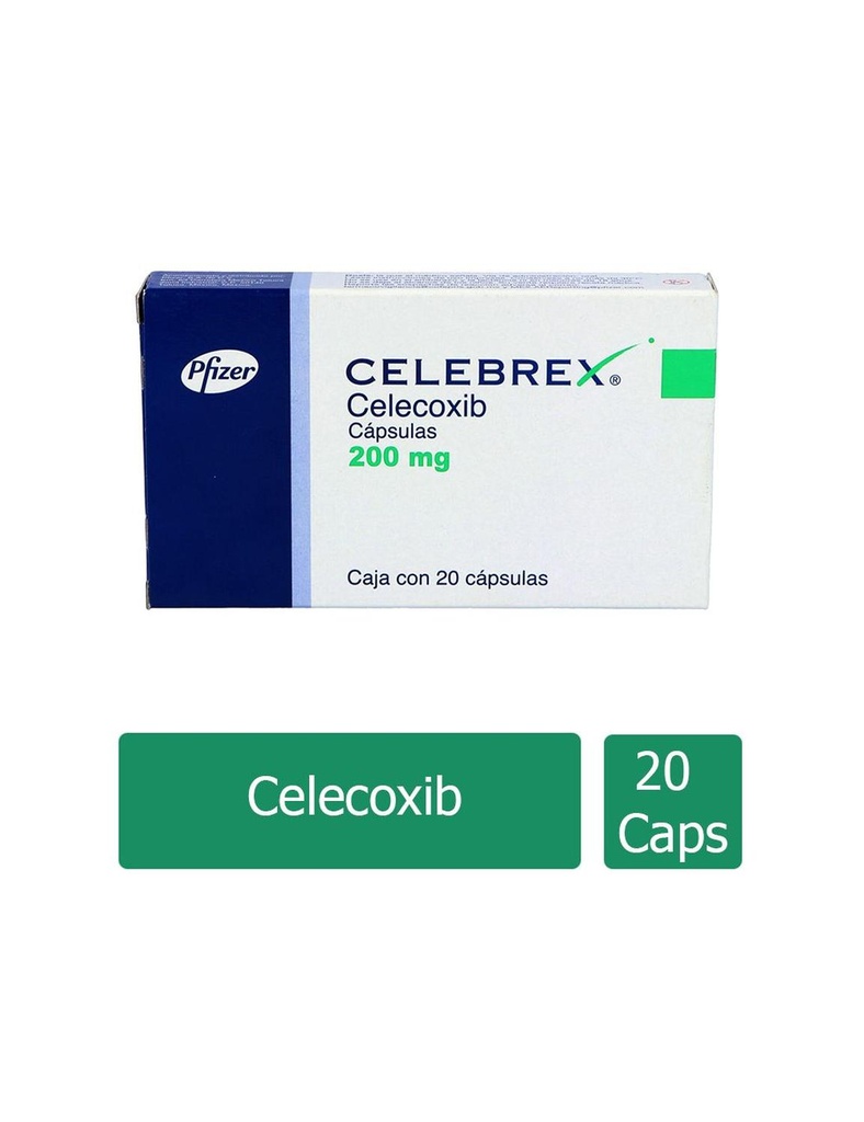 Celebrex 200 Mg 20 Cápsulas 