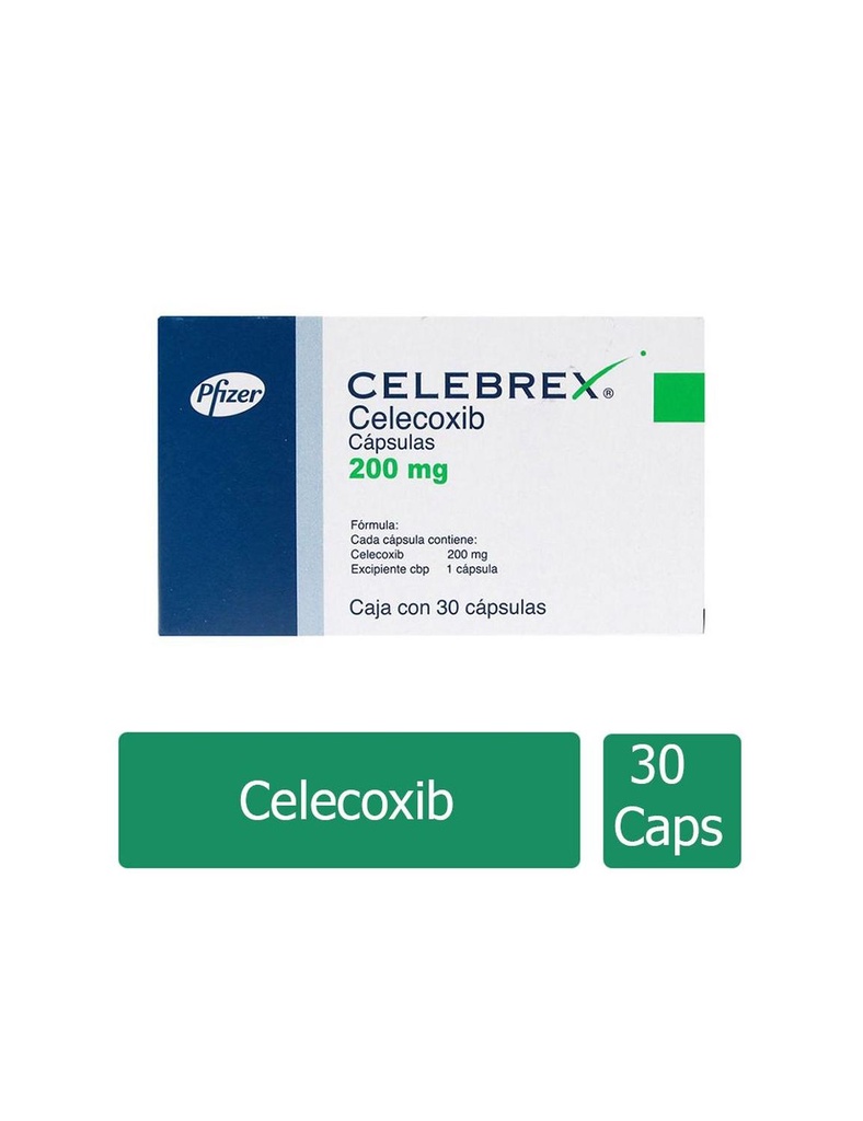 Celebrex 200 Mg 30 Cápsulas 