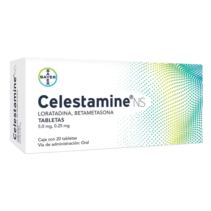 Celestamine NS 5/0.25 Mg 20 Tabletas 