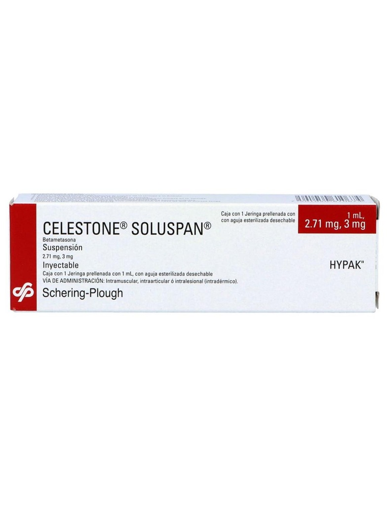 Celestone 3 Mg Soluspas Jeringa 1 Ml 