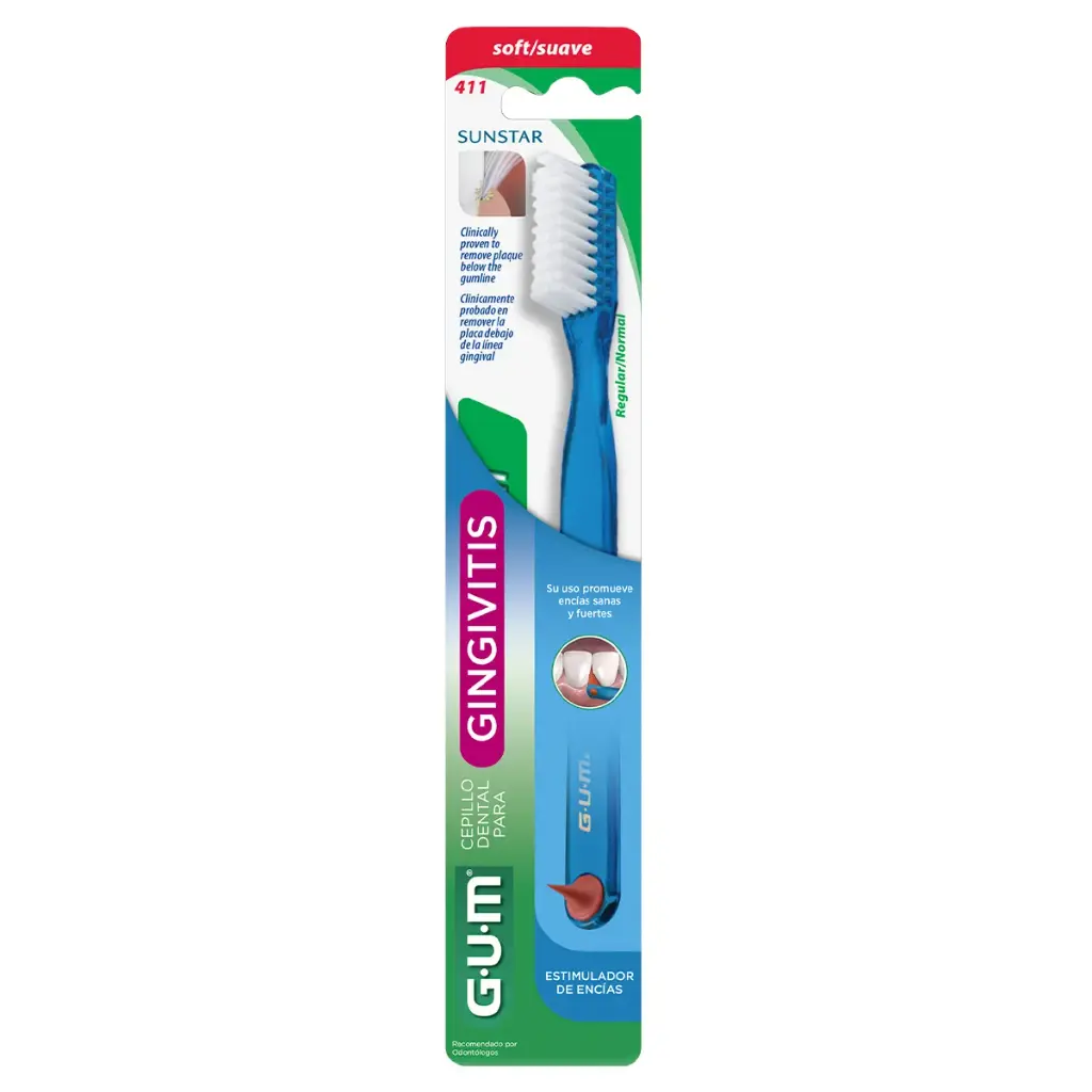 Cepillo Dental Gum Adulto Classic Suave 
