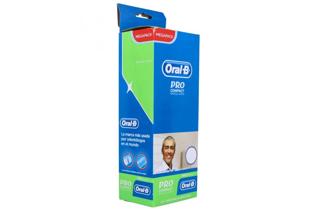 Cepillo Dental Oral B Pro Compact 6 Piezas 