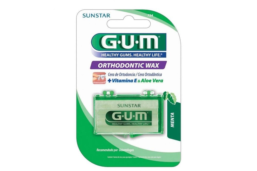 Cera Dental Gum Para Ortodoncia Menta 