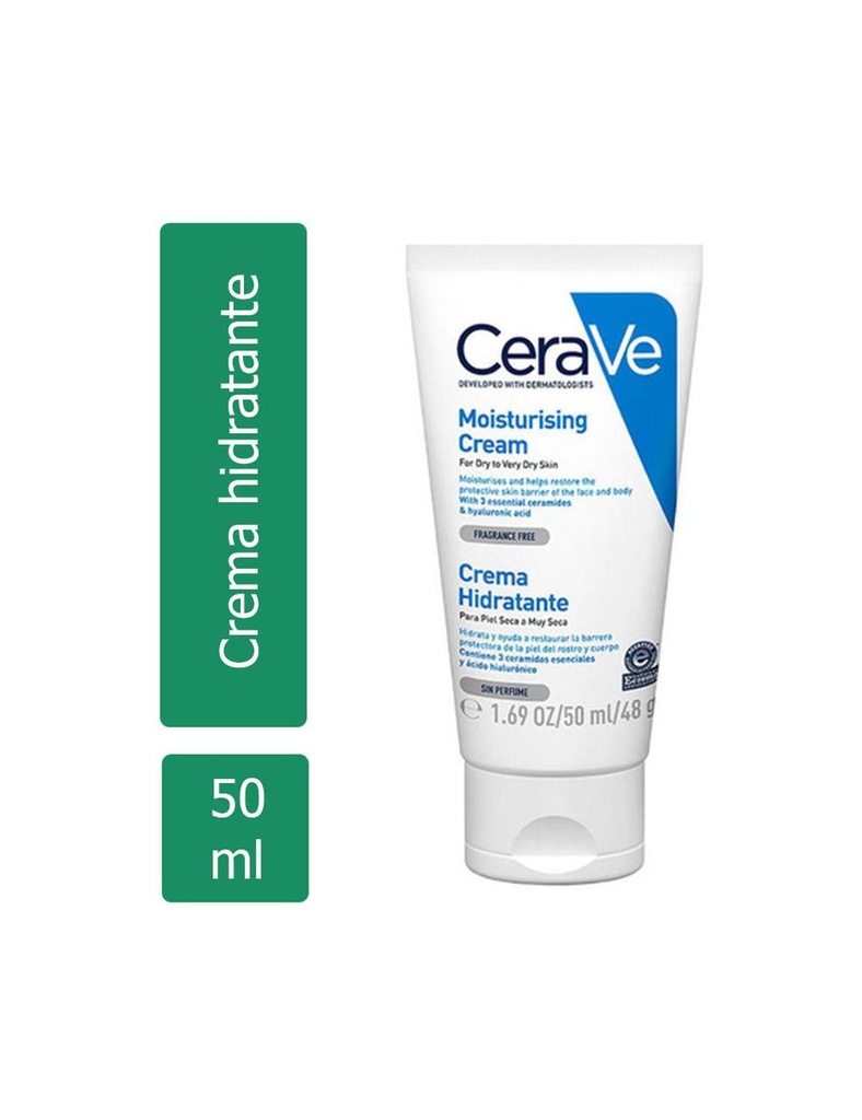 Crema Corporal Cerave Hidratante Seca 50 Ml 