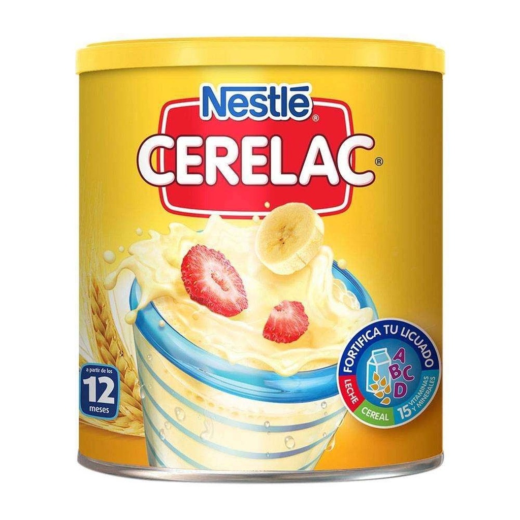 Cerelac Cereal Con Leche 12 Meses Lata Con 370 G