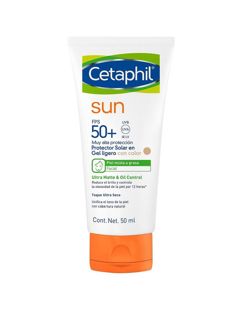 [7897930776616] Cetaphil Sun Gel Color FPS50+ 50 Ml 